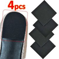 4pcs Protector Pad Frosted Stickers Sticker Oxford Patch Anti-slip Outsole Women Sole Sandal Non-slip High Bottom Heel Pads Shoe Shoes Accessories