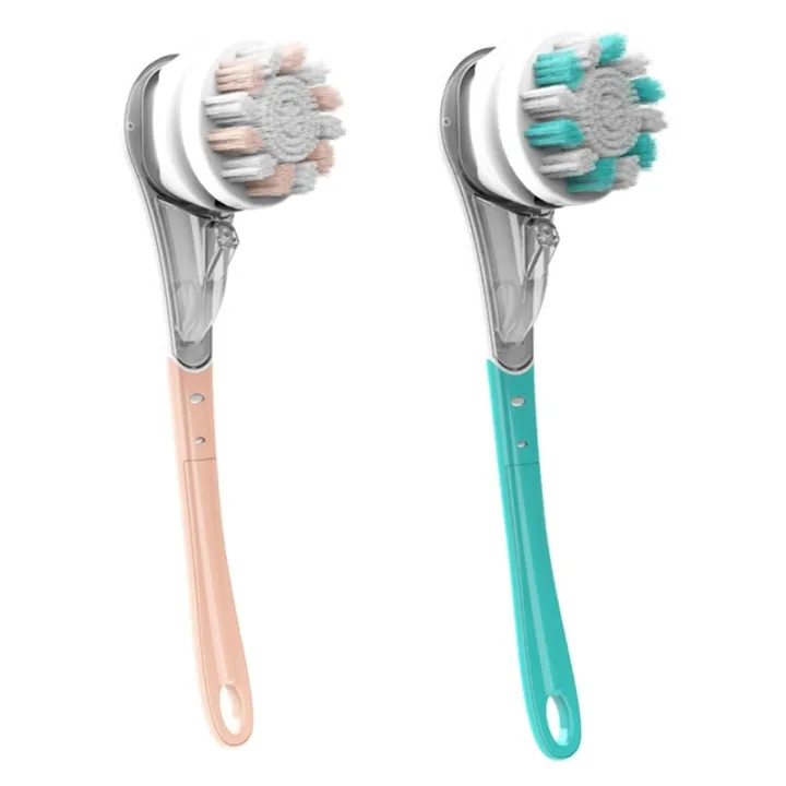 CPDD Electric Body Brush With Attachments Rechargeable Back Brushes