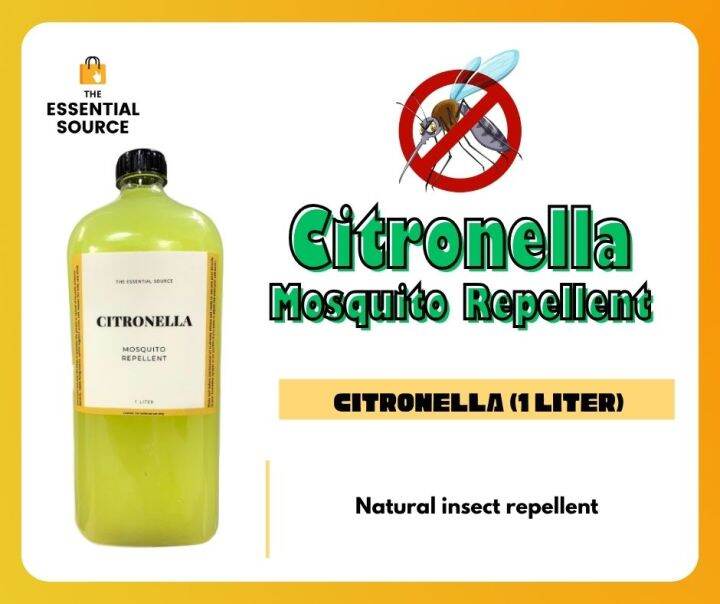 CITRONELLA Mosquito Repellent Solution 1L Anti Mosquito with