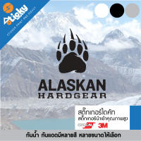 Sticker ลาย ALASKAN งานไดคัท กันน้ำ กันแดด สติ๊กเกอร์ติดรถ สติ๊กเกอร์ติดได้ทุกที่ มีหลายสีหลายขนาดให้เลือก