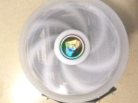 【☊HOT☊】 tu884140474 4pin 4ท่อความร้อนพัดลมพัดลมคอมพิวเตอร์ Rgb Led พัดลมระบายความร้อน Cpu ฮีทซิงค์สำหรับ Lga/775/115x/1366/Am4/Am3/Am2/Am2/2011