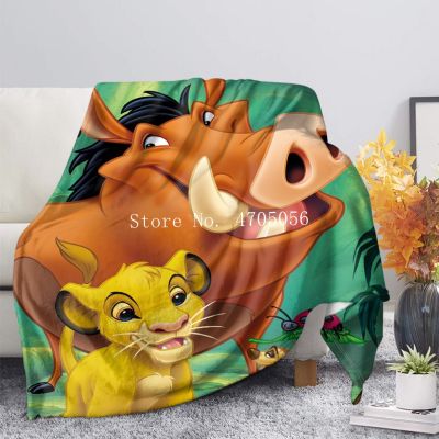 Simba Lion King Bed Throw Blanket Yoda Cover for Boys Girls Bedroom Decor 70X100cm,100x140cm,150x200cm