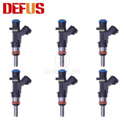 DEFUS 6Pcs Bico การใช้หัวฉีด OEM หัวฉีด022906031L สำหรับ Volkswagen Golf 5 3.2 V6 06-09 0280158121 0 280 158 121 Flow Matche ใหม่