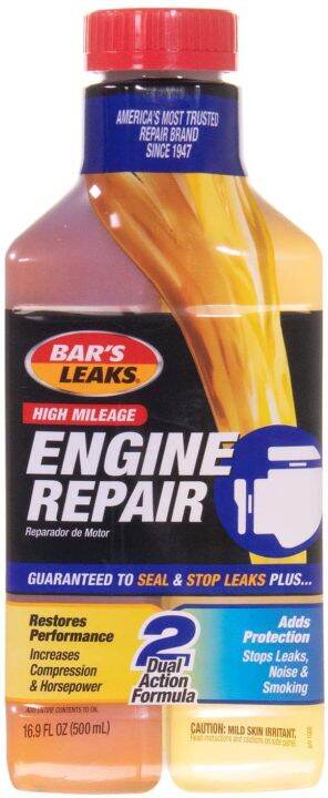 Bar's Leaks Engine Repair 2 Dual Action Formula,16.9 fl.oz / 500ml | Lazada PH