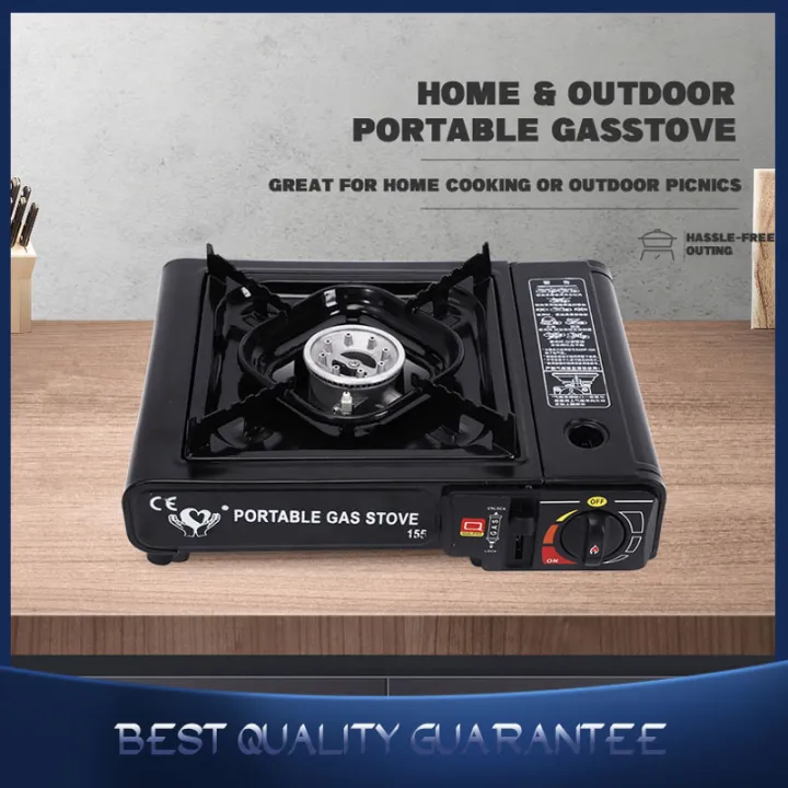 2100W New Dual Fuel Propane or Butane Portable Stove, Gas Stove,Camping