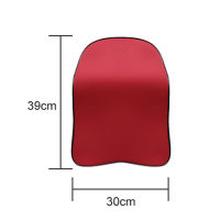 2pcs Memory Foam Car Headrest Seat Back Pillow Breathable Pain Relief Auto Neck Lumbar Support Waist Cushion