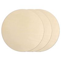 6Pcs 12 Inch Wood Circles for Crafts, Unfinished Blank Wooden Rounds Slice Wooden Cutouts for DIY Crafts