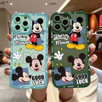 Compatible With iPhone 6 6S 7 8 SE Plus 2020 2022 เคสไอโฟน สำหรับ TPU Case การ์ตูน Mouse เคส เคสโทรศัพท์ เคสมือถือ เคสนิ่ม Couple Shockproof Cases