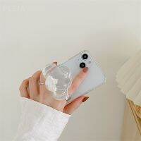 [LWF HOT]♘เครื่องปั่นไฟฟ้า☌เคสโทรศัพท์มือถือคริสตัลเมฆน่ารัก,เคสหลังนิ่มใสสำหรับ iPhone 13 12 11 Pro Max X XR 7 8 Plus XS Max