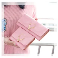 New Fashion Womens Clutch Portefeuille Wallet Large Capacity Purse Long Short Coin Pocket PU Leather Ladies Designer Wallets