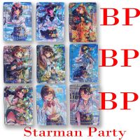 New Animation Starman Party Goddess Story Full Set Br Bp Gold Flash Game Collection Card Children 39;s Toys Birthday Gift