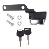 Motorcycle Helmet Lock Anti-Theft with 2 Keys Parts Vacuum Cleaner Accessories for Honda CB125R CB150R CB250R CB300R CB500R CB650R CBR650R 2019-