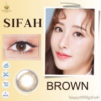 คอนแทคเลนส์  MINI SIFAH  BROWN✨ ยี่ห้อ KITTY​ KAWAII ; Color Gary / Brown