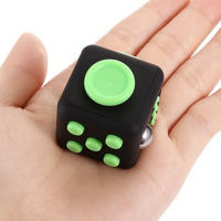 Colorful Black Fidget Cube Finger Hand Top Magic Squeeze Puzzle Cube Work Class Home Fidget Toy EDC ADD ADHD Anti Anxiety Stress Reliever Toys 1PCS