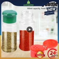 1~40PCS Transparent Seasoning Bottle Plastic Pepper Container Bottle Portable Empty Bottle Condiment Storage Jar Kitchen Gadgets