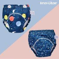 Insular Baby Training Pants Reusable Cotton Cloth Baby Diapers Washable Infants Children Underwear Nappy Changing 2PCs/Box