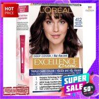 ลอรีอัลเอ็กซ์เซลเล้นซ์ดีฟคัพเวอร์ครีม412LOREAL EXCELLENCE DEEP COVER NO.412