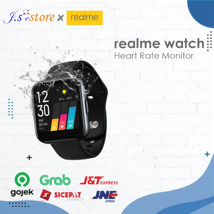 Realme Watch [Large Color Touchscreen, Realtime Heart Rate Monitor