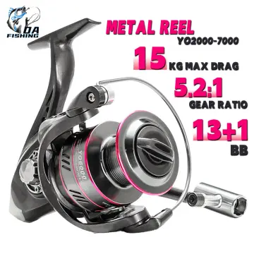 CS6 CS7 CS8 Spinning Reel, Ultralight Fast Speed Premium Magnesium Frame  Fishing Reel with 10 Low Torque Bearings Super Smooth Powerful Fishing Reel