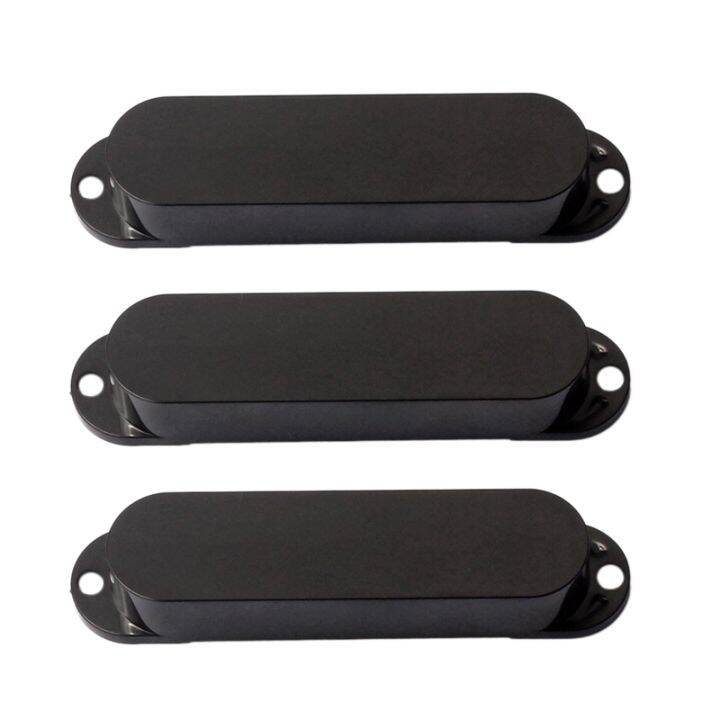 Black St Closed Single Coil Pickup Cover Sealed Pickup Covers Lazada