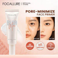 FOCALLURE Long-Lasting Oil Control Face Primer Gel High Coverage ที่มองไม่เห็น Pore-Blurring Smooth Foundation Base แต่งหน้าเครื่องสำอาง