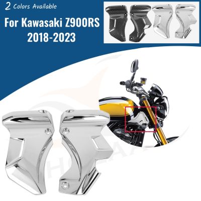 สำหรับ Kawasaki Z900 RS 2018-2023 2022 2021 Z900RS 2020ปลอกคอกันสุนัขเลียด้านหน้าแผงด้านข้างแก๊สมอเตอร์ไซค์อุปกรณ์เสริมแฟริ่ง