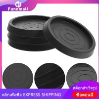 Funnmall 4PCS Coaster Cup Furniture Round Furniture Coaster Stopper สำหรับป้องกันการเลื่อน COASTER