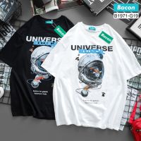 เสื้อยืดโอเวอร์ไซส์ Universe Biological