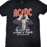 เสื้อวง ACDC black ice world tour ลิขสิทธิืแท้ ปี 2019