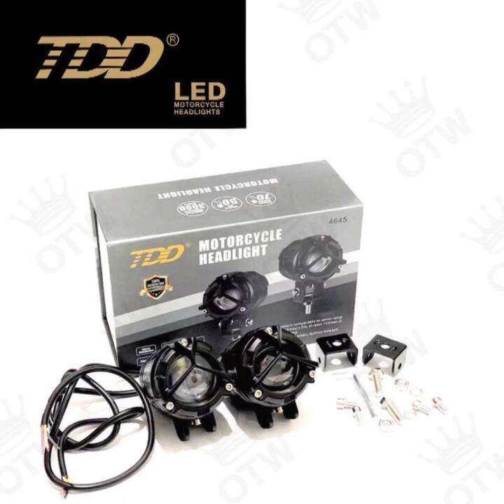 TDD 4645 Motorcycle Led Headlight Giant eye Cree 40W Far And Near ...