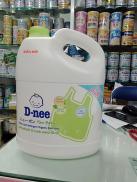 Dung dịch giặt xả Dnee Organic 3000ml xanh lá