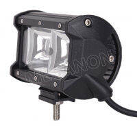 Strobe Flash 5นิ้ว96W ไฟ LED Bar คำเตือนขับรถหมอกโคมไฟสำหรับ Offroad 4X4 JEEP A รถบรรทุกสีขาวสีแดงสีฟ้า DC12V 24V