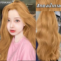 Pengมิจิโร สูตรใหม่ FENKANG ยาย้อมผม น้ำยาย้อมสีผม สีย้อมผม สีเหลือง ที่บ้านเองก็ได(ครีมเปลี่ยนสีผม ครีมย้อมสีผม สีย้อมผมแบบสระ