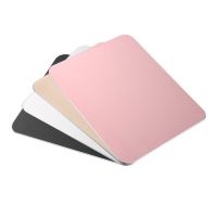 【DT】Factory Wholesale Aluminum Alloy Computer Mouse Pad Advertising Gift Office Can Print Logo Desktop Metal Mouse Pad. hot