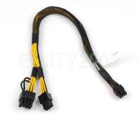 【Be worth】 hengqinbi 8PIN ถึง6 + 8Pin สำหรับ Dell TR5TP R740สาย GPU Riser To GPU 0TR5TP