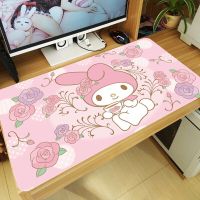 Pink My Melody Cute Keyboard Pad Mousepad Large Game Playmat Gift (20cmx25cm 30cmx60cm 40cmx70cm 40cmx80cm 40cmx90cm) Office Essentials for Girls