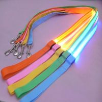 Led Dog Leash Rope With Light Luminous Lead Leash For Dog Safety Flashing Glowing Collar Harness Accessories Honden Lichtband