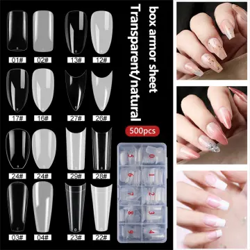 Buy COSLIFESTORE- Press on nails-pack of 24 reusable gel nail extensions  designer glitter nails with application kit consisting of buffer, manicure  tool, 24 jelly tabs- DIY nail art (GLITTER PINK) Online at
