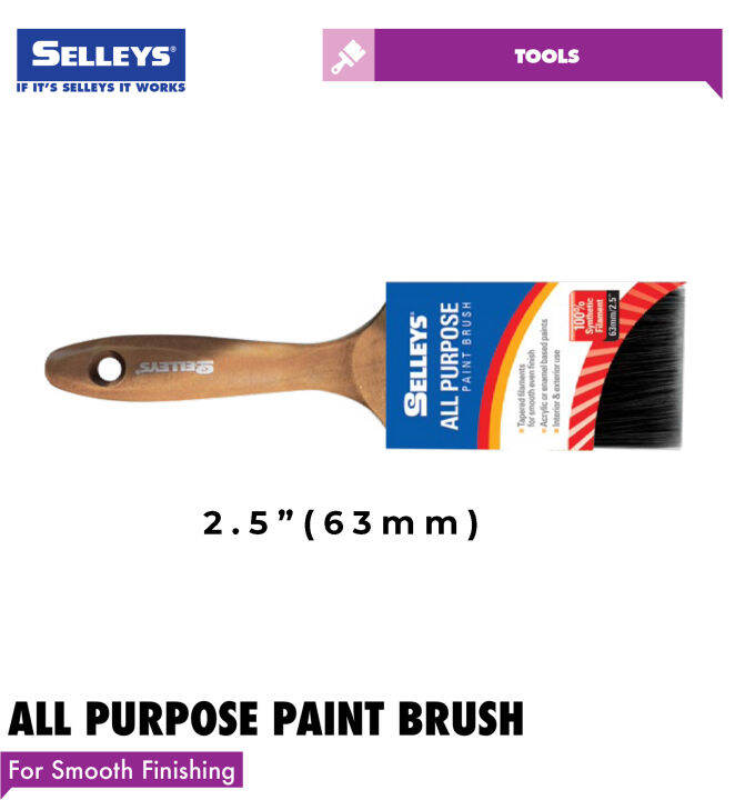 Selleys All Purpose Paint Brush (Can reuse after painting) Lazada