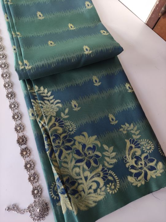 pv011-ผ้าถุง-สีเขียว-ผ้าแพรวาผ้าไทย-ผ้าไหมสังเคราะห์-ผ้าไหม-ผ้าไหมทอลาย-ผ้าถุง-ผ้าซิ่น-ของรับไหว้-ของฝาก-ของขวัญ-ผ้าตัดชุด