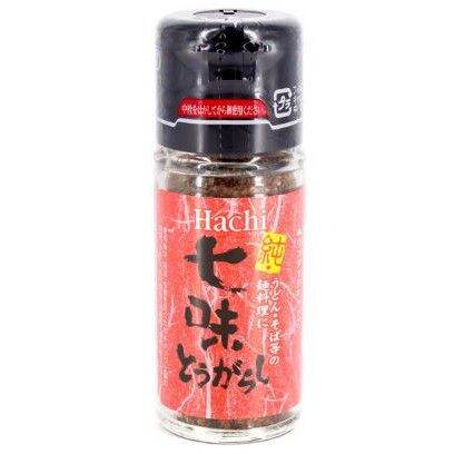 HACHI JUN SHICHIMI TOGARASHI (CHILI FLAKE SPICES) 日本 七味唐辛子 七味辣椒粉 17G ...