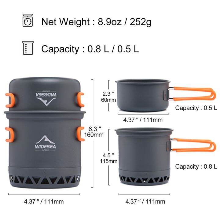 widea-ชุด2-3l-1-3l-สำหรับตั้งแคมป์หม้อหุงความร้อนสำหรับเดินทางกาต้มน้ำหม้อเครื่องใช้สำหรับโต๊ะอาหารอุปกรณ์เครื่องใช้ในครัวสำหรับนักท่องเที่ยว