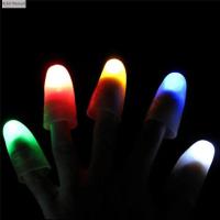 STYLISH HandA 1 Pc เกมปาร์ตี้ อุปกรณ์ประกอบฉากมายากล ของเล่นเรืองแสง LED Light Up Thumbs ไฟนิ้วมือ ไฟเหนี่ยวนำ นิ้วกระพริบ