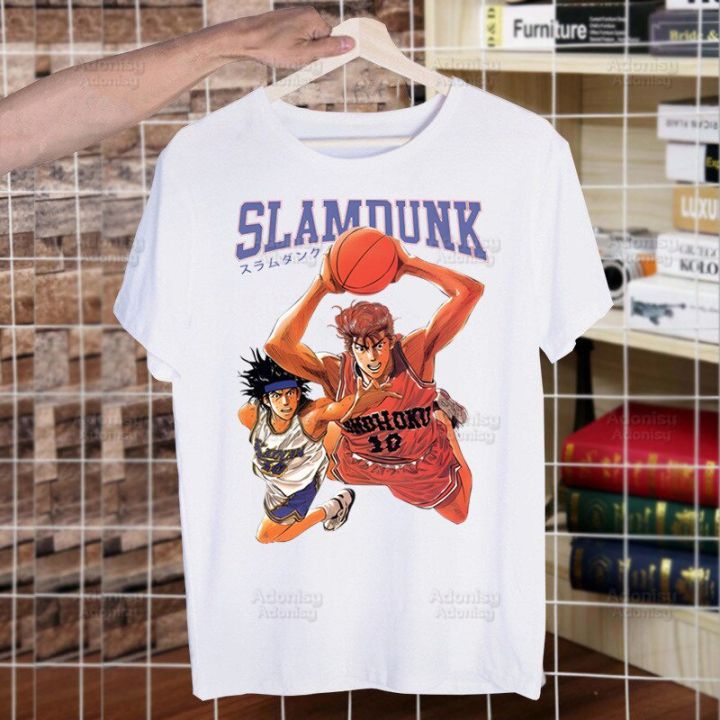 ข้อเสนอพิเศษ-tshirt-slam-dunk-mens-tshirt-slam-dunk-t-shirt-japanese-anime-hanamichi-sakuragi-tshirt-male-09-s-5xl-s-5xl