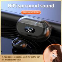 △ With Microphone Air Conduction Headset Power Display S600 With Mic Sport For Xiaomi Huawei Earbuds Bluetooth Earphones New