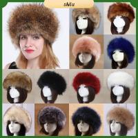 SHILU Fashion Winter Earwarmer Women Russian Cap Faux Fur Thick Fluffy Headband Hat