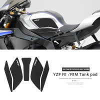 สำหรับ Yamaha YZF R1 R1M YZFR1 YZF-R1 2015-2021ด้านข้างถังน้ำมันเชื้อเพลิง Pad ถังแผ่นป้องกันสติ๊กเกอร์รูปลอกก๊าซเข่าจับฉุด Pad