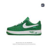 Best Sale『Original』ΝΙΚΕ L0uis- -Vuit0n- x A F 1 07 Low Top Sports Sneakers Soft And Elastic Cushioning Set Skateboard Shoes Green （Free Shipping）