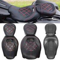 Asiento De Cuero Para คอนดักเตอร์ดีโมโตซิเลต้า,Asiento De Cuero De Perfil Bajo Para Harley Touring ซีวีโอเครื่องร่อนถนน Road King Electra Glide, 2 Piezas