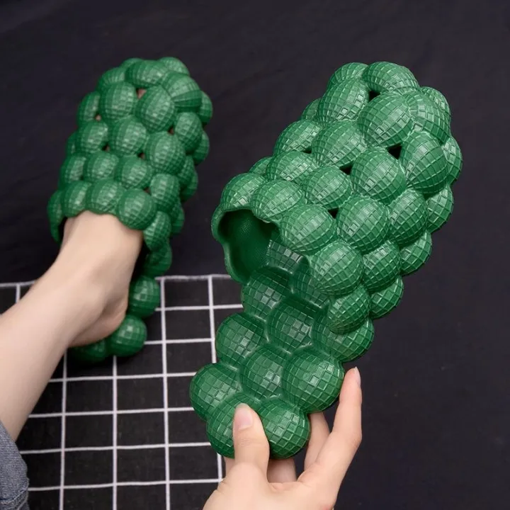 JTFREE SHIPPING FOOT MASSAGE BUBBLE BALL SLIDES SLIPPER FOR WOMEN IN